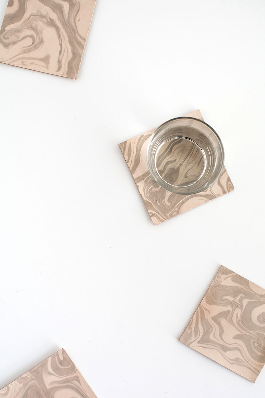 diy-marbled-leather-coasters