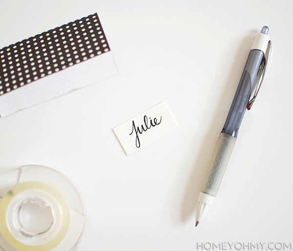 Place Card Name