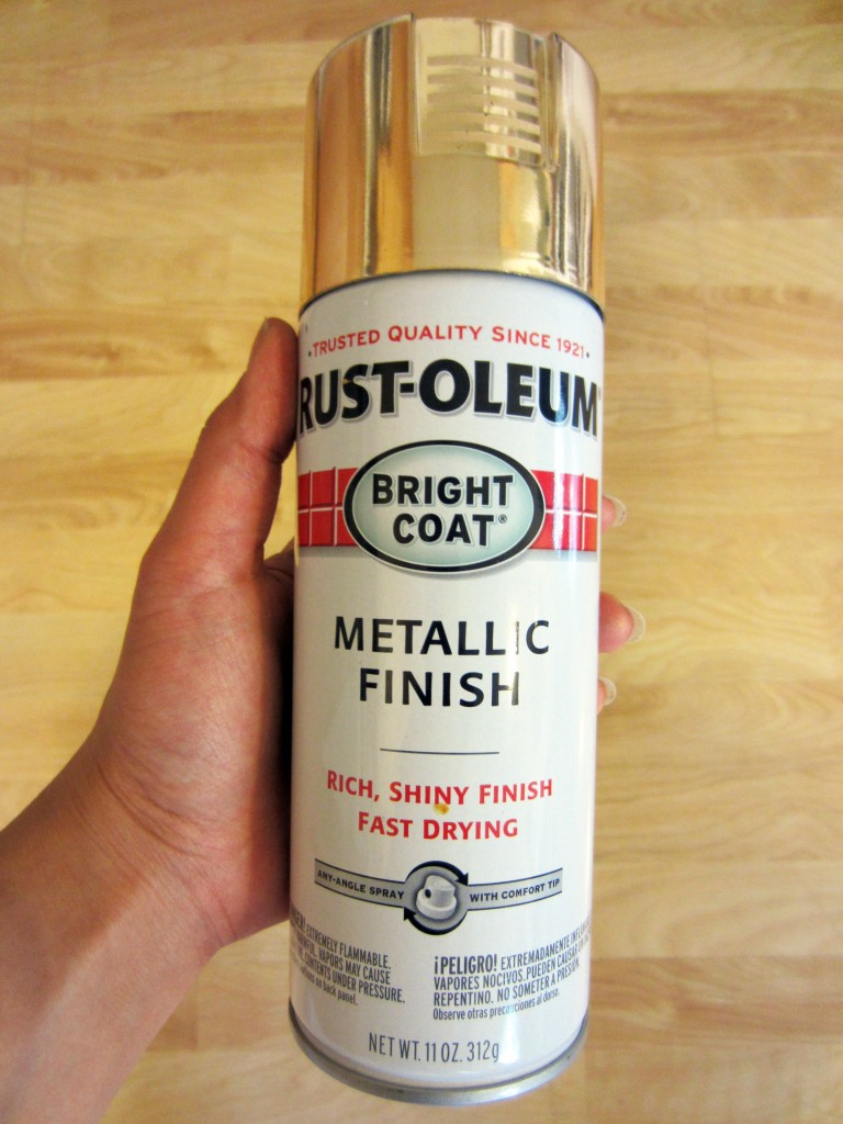 Rust-oleum Spray Paint in Gold